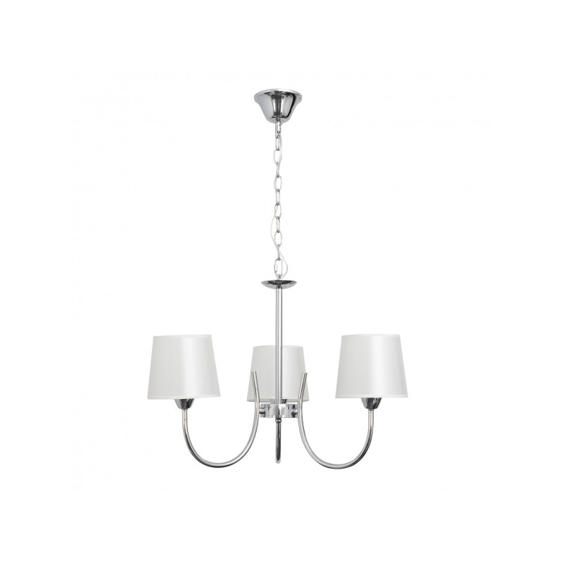 Lámpara Guadalajara 3xE14 cromo Fabrilamp